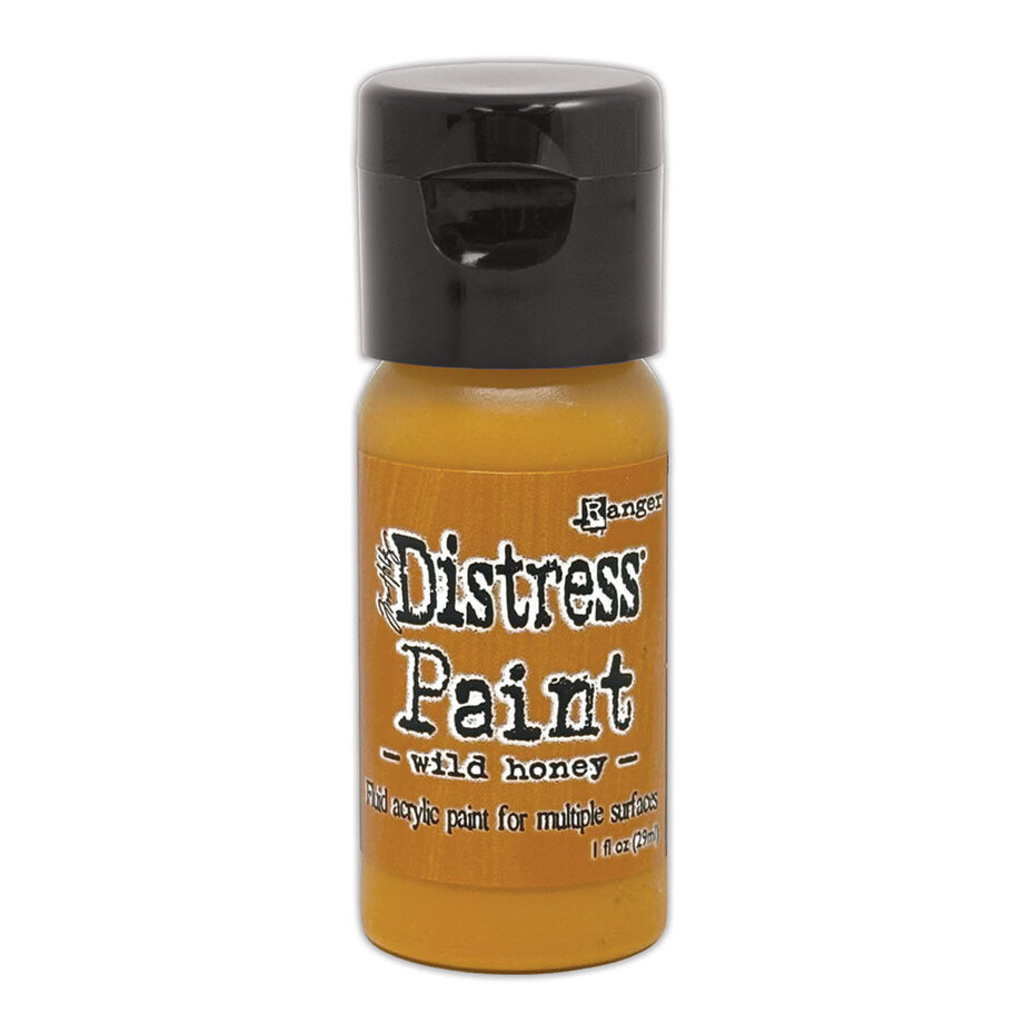Ranger - Tim Holtz Distress Paint Flip Top Wild Honey 1 fl oz (29 ml)