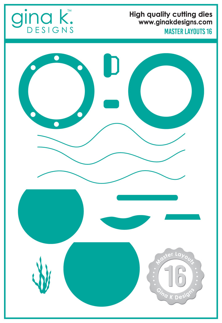 Gina K Designs - DIE- Master Layouts 16