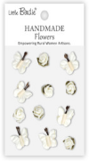 Little Birdie - Paper Flower - Roses & Butterflies Ivory Pearl
