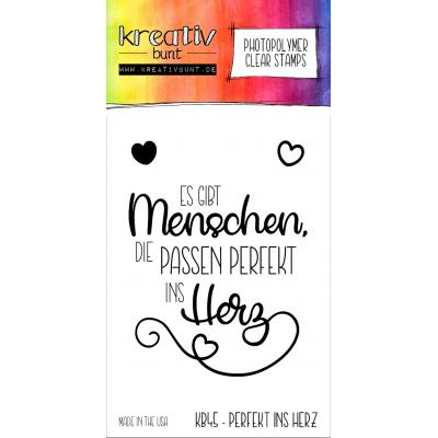kreativbunt - Perfekt ins Herz