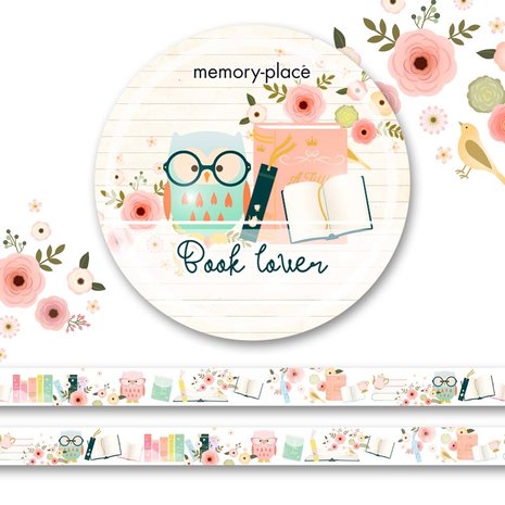 Memory Place - Book Lover Washi Tape 1