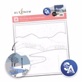 Altenew - Stencil Art: Serene Landscapes Layering Stencil Set (6 in 1) 