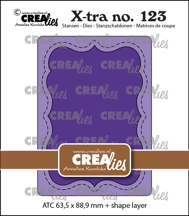 Crealies - X-tra stansen no. 123, ATC vorm B