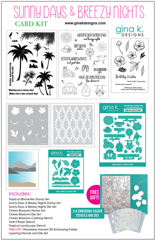 Gina K Designs - KIT- Sunny Days & Breezy Nights