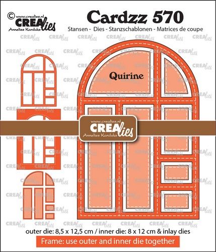 Crealies Cardzz Rahmen & Inlay Quirine