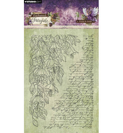 Studio Light - Stamp - Floral & Script Enchanted Fairytale nr. 940