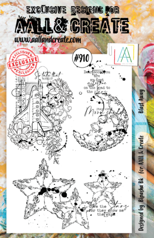 Aall and Create Stamp Set A5 Blast Away