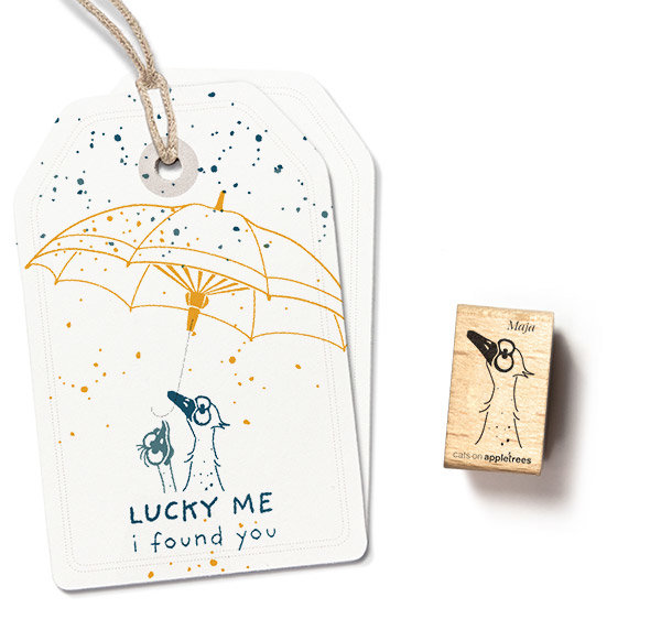 cats on appletrees - Stempel Gänschen Maja - Kopf cats on appletrees - Stempel Gänschen Maja - Kopf