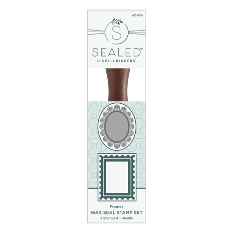 Spellbinders - Holiday Magic Wax Seal Stamps 2 Pack Frames 