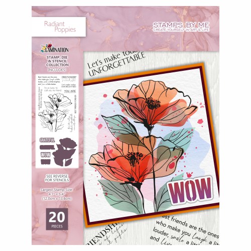 STAMPS BY ME - RADIANT POPPIES - 300524J