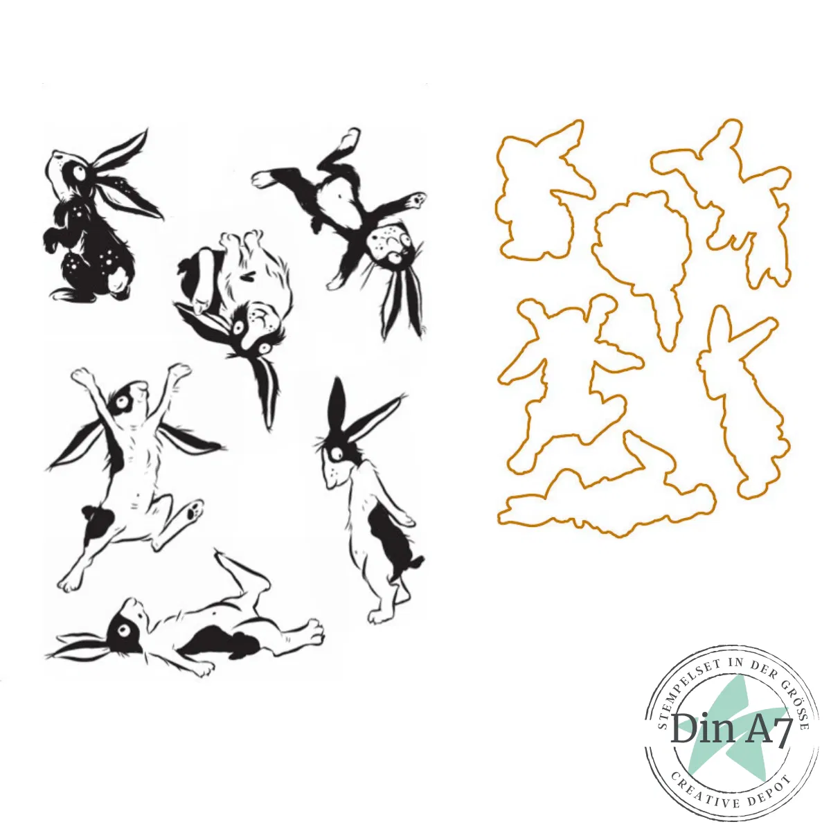 Creative Depot - Bundle - Heikes Welt - Hasen