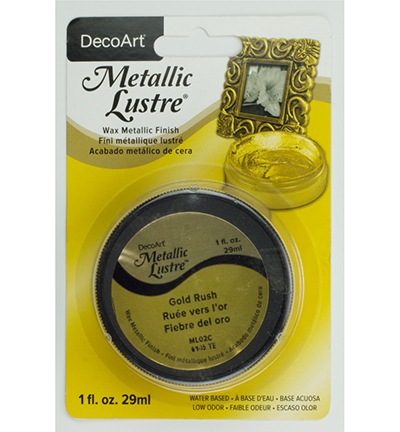 DecoArt - Metallic Lustre, Gold Rush DecoArt - Metallic Lustre, Gold Rush
