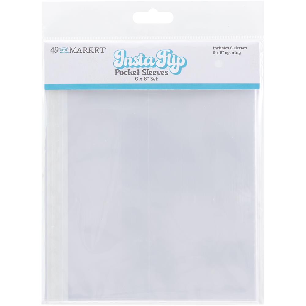 49 And Market InstaFlip Sleeves - 6"X8" 