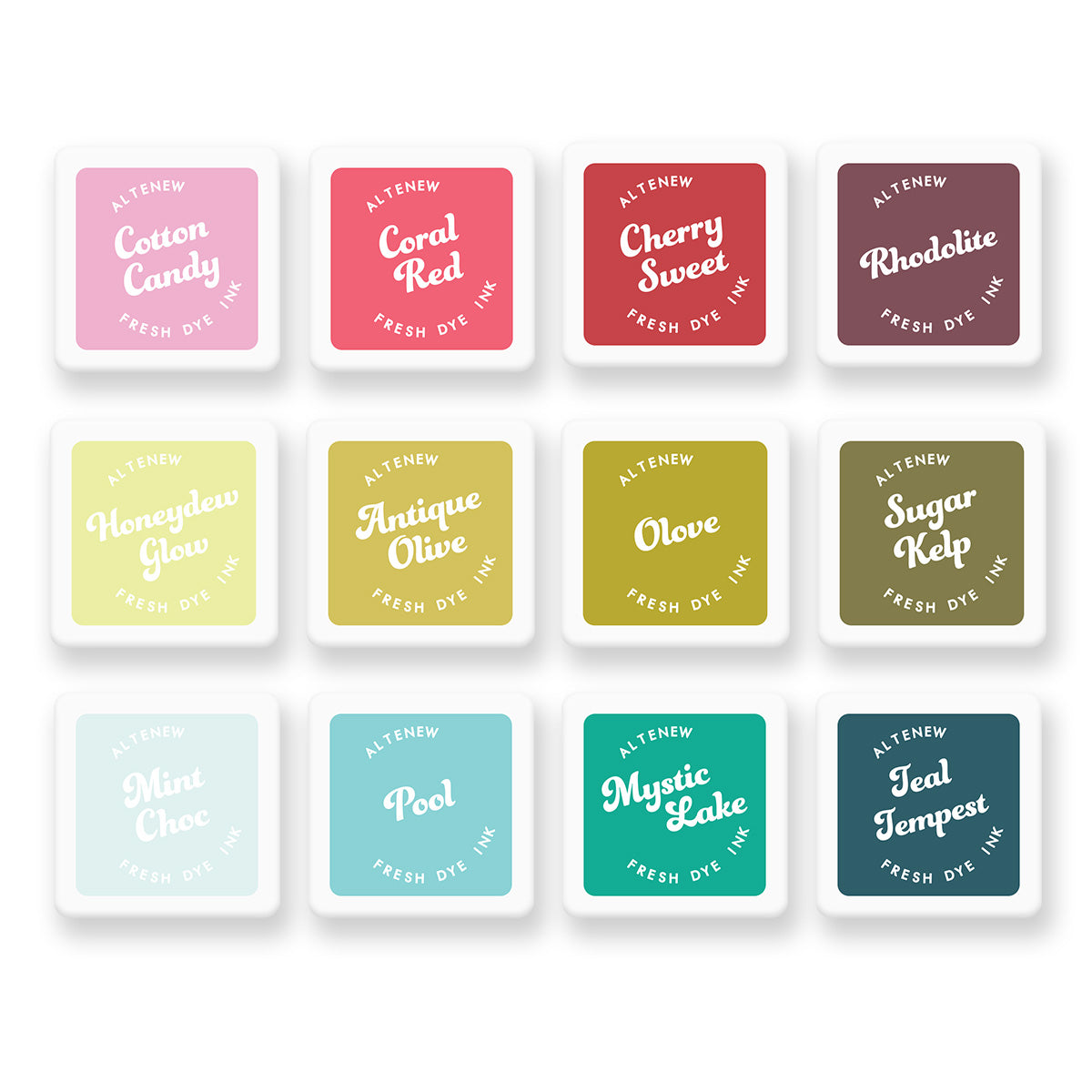 Altenew - Tropical Tones Fresh Dye Ink Mini Cube Bundle 