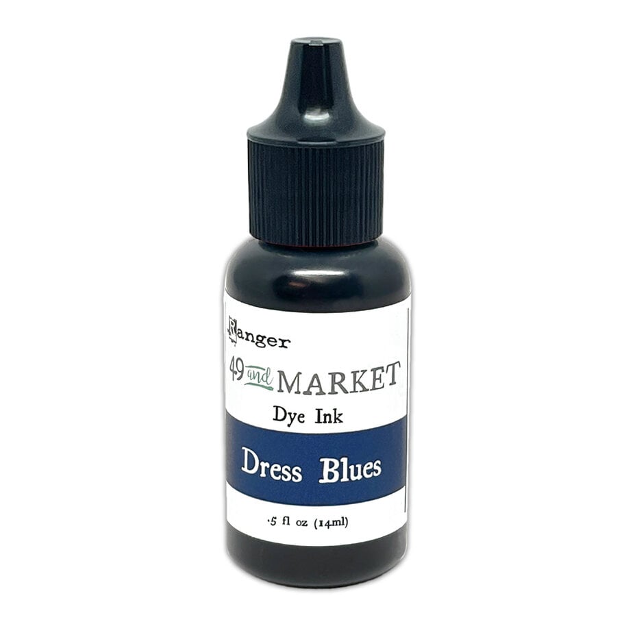 Ranger - 49 & Market - Dye Ink Re-inkers Dress Blues 0.5 fl oz