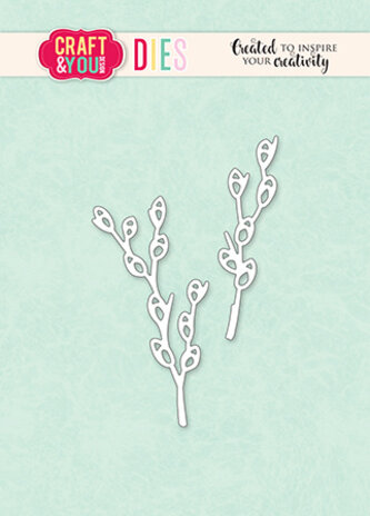 Craft & You Design - Catkin Twigs Set Dies Craft & You Design - Catkin Twigs Set Dies