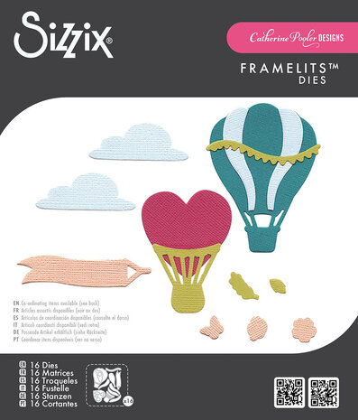 Sizzix - Framelits by Catherine Pooler Up and Away #2 (16pcs) 