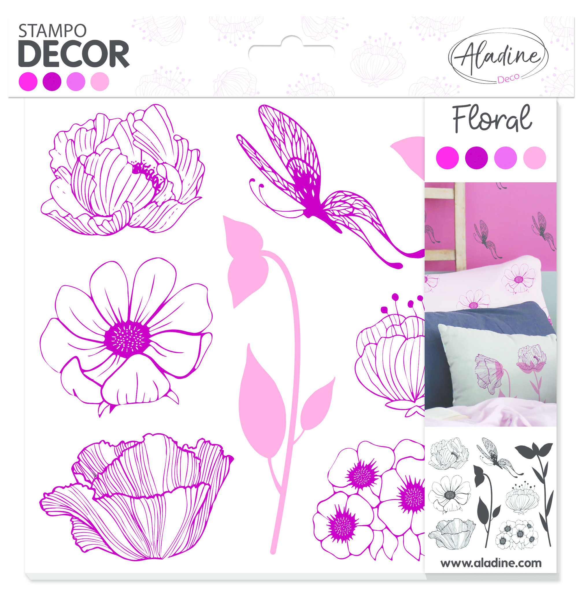 aladine-decor-foam-stamps-floral-05284 aladine-decor-foam-stamps-floral-05284