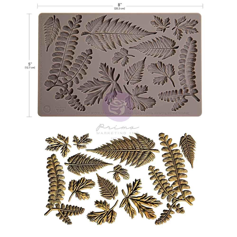 Prima Marketing - Finnabair Decor Moulds 5"x8"x8mm - Fresh Foliage