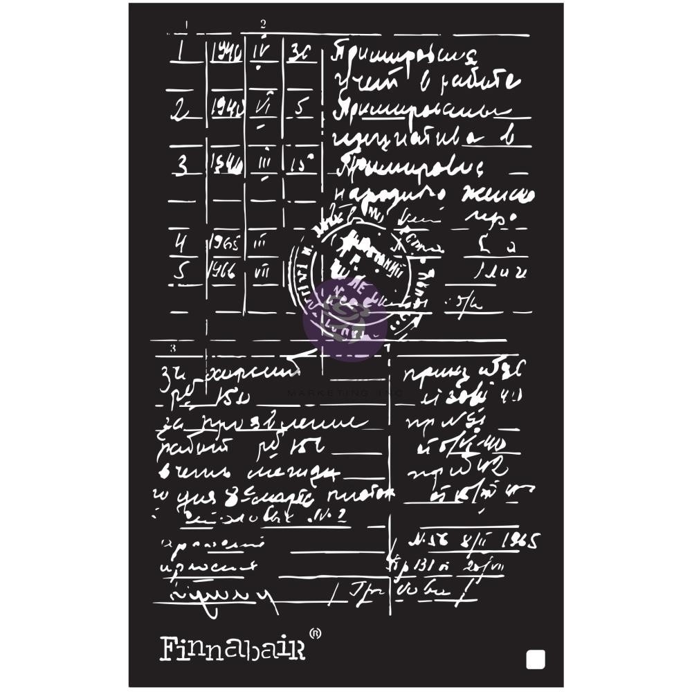 finnabair-documented-6x9-inch-stencil-968991 finnabair-documented-6x9-inch-stencil-968991