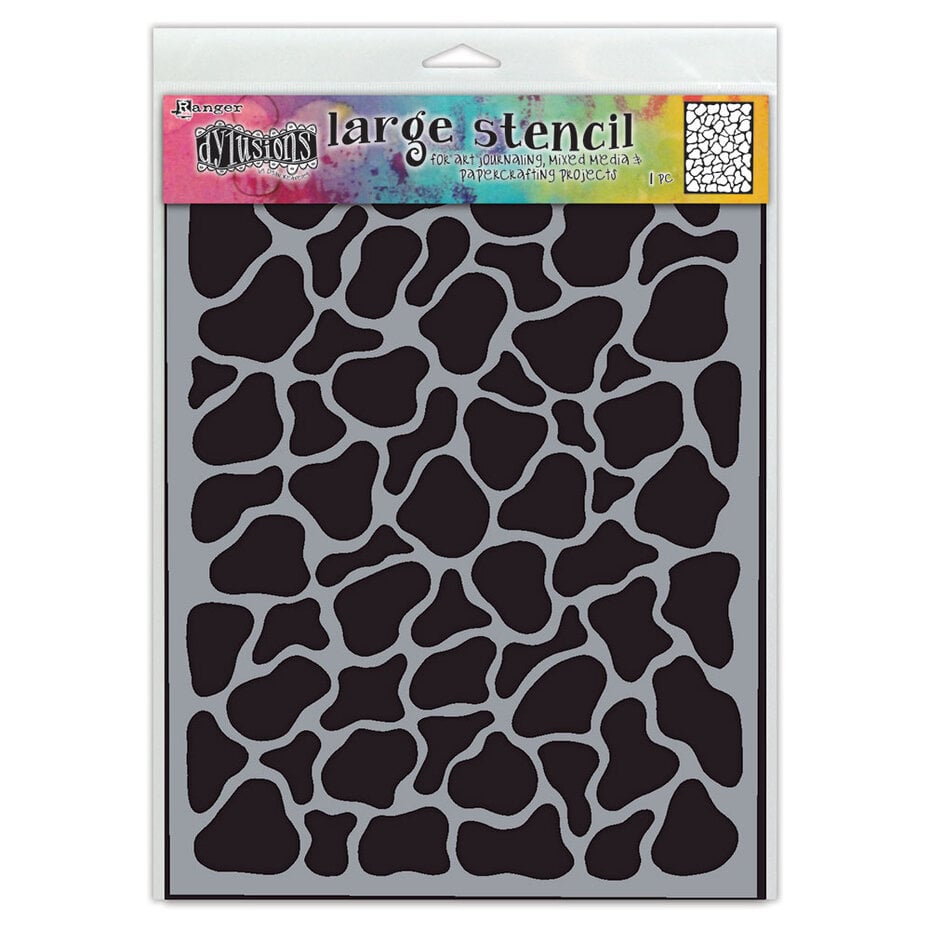 Ranger • Dyan Reaveley Dylusions Stencil L Urchins