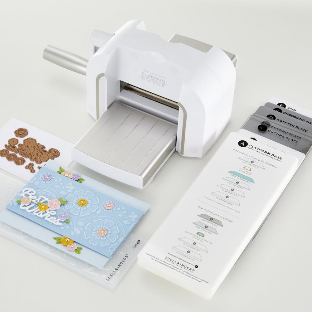 Spellbinders - Platinum Scout Die Cutting and Embossing Machine - 3.5" Platform