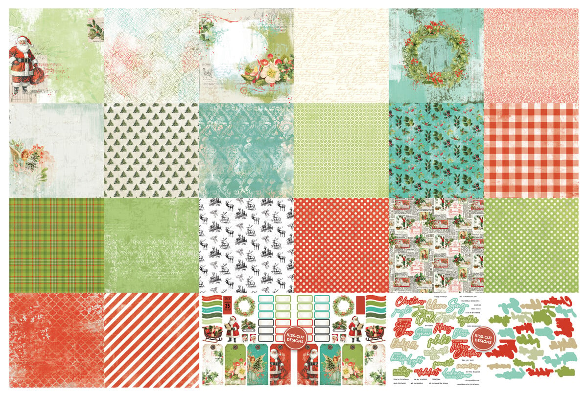 Arden Creative Studio - Christmas Cheer 12x12 Inch Paper Pad by Katie Pertiet