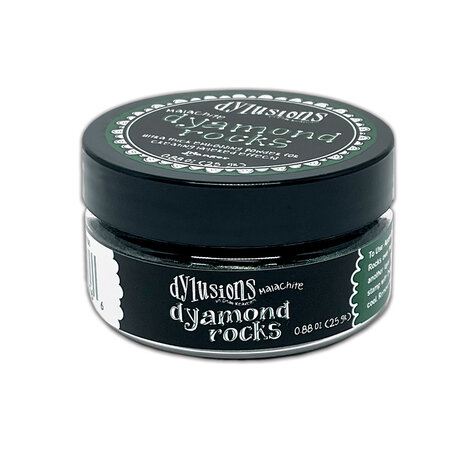 Dyan Reaveley Dylusions Dyamond Rocks Malachite  Dyan Reaveley Dylusions Dyamond Rocks Malachite