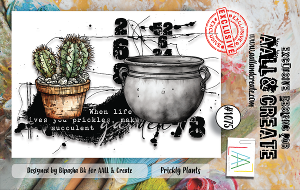AALL & Create - Stamp Set A7 Prickly Plants