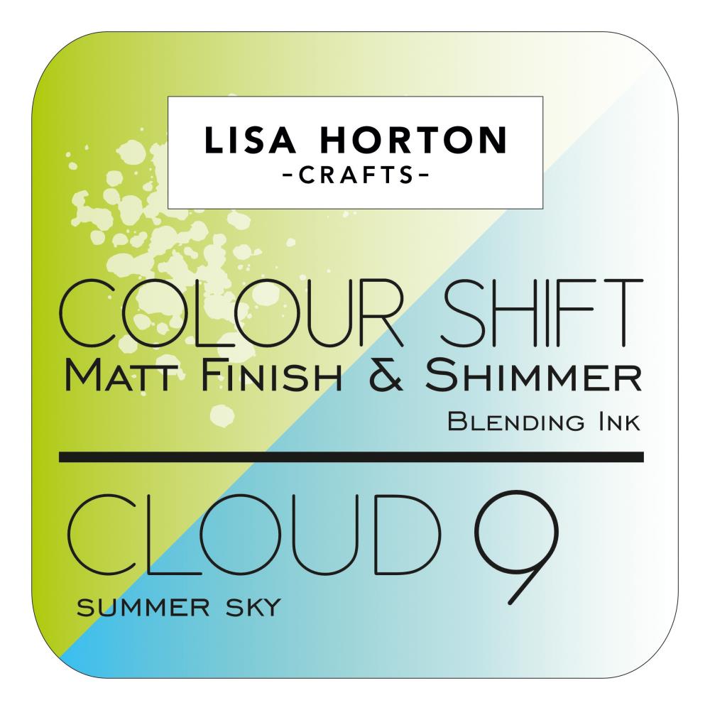 Lisa Horton Crafts Cloud 9 Color Shift Ink Pad - Summer Sky 