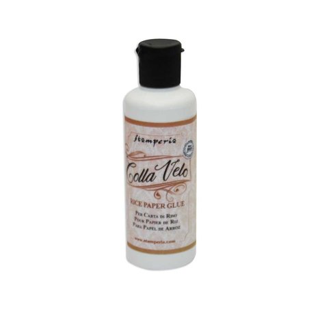 Stamperia - Colla Velo Rice Paper Glue (80ml) Stamperia - Colla Velo Rice Paper Glue (80ml)