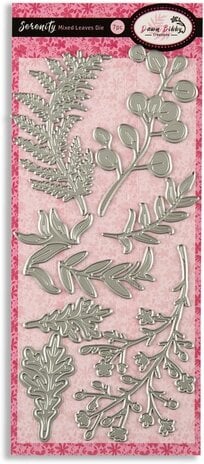 Dawn Bibby - Serenity Mixed Leaves Die DL Dawn Bibby - Serenity Mixed Leaves Die DL