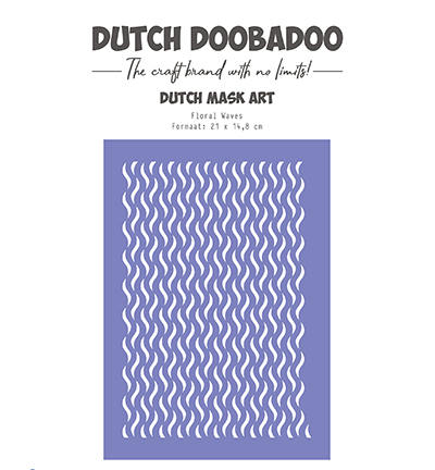 Dutch DooBaDoo -  Mask Art Floral Waves Dutch DooBaDoo -  Mask Art Floral Waves