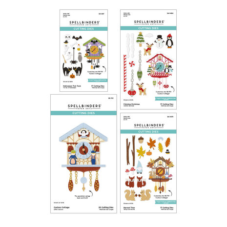 Spellbinders - Cuckoo Cottage Die Bundle
