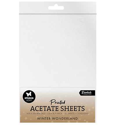 StudioLight -  Acetate Sheets Winter wonderland Essentials nr.19