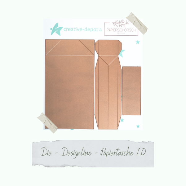 Creative Depot -   Die - Basic - Designline - Papiertasche - 1.0 