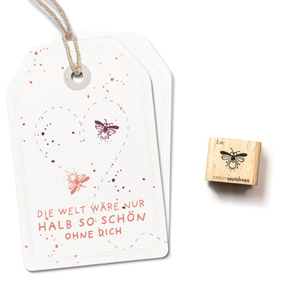 cats on appletrees - Ministempel Glühwürmchen Luc cats on appletrees - Ministempel Glühwürmchen Luc