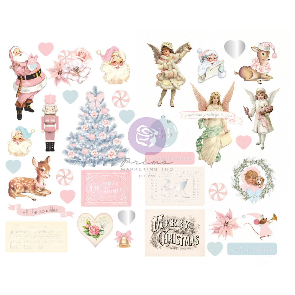 prima-marketing-christmas-sparkle-chipboard-sticke prima-marketing-christmas-sparkle-chipboard-sticke