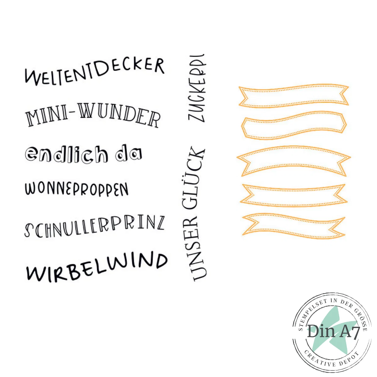 Creative Depot - Bundle - Mini Wunder & Labels mit Schwung