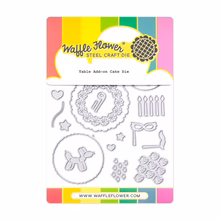 Waffle Flower- Table Add-on Cake Die