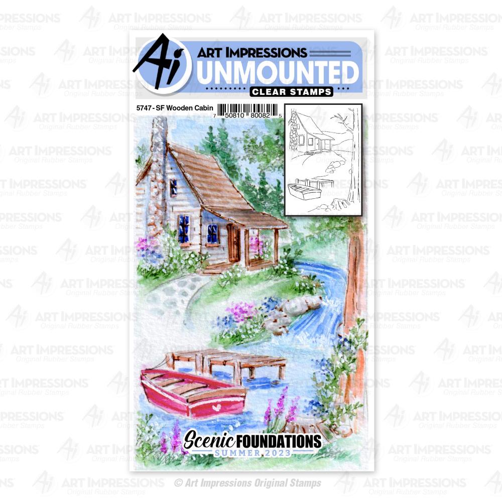 Art Impressions - Wooden Cabin