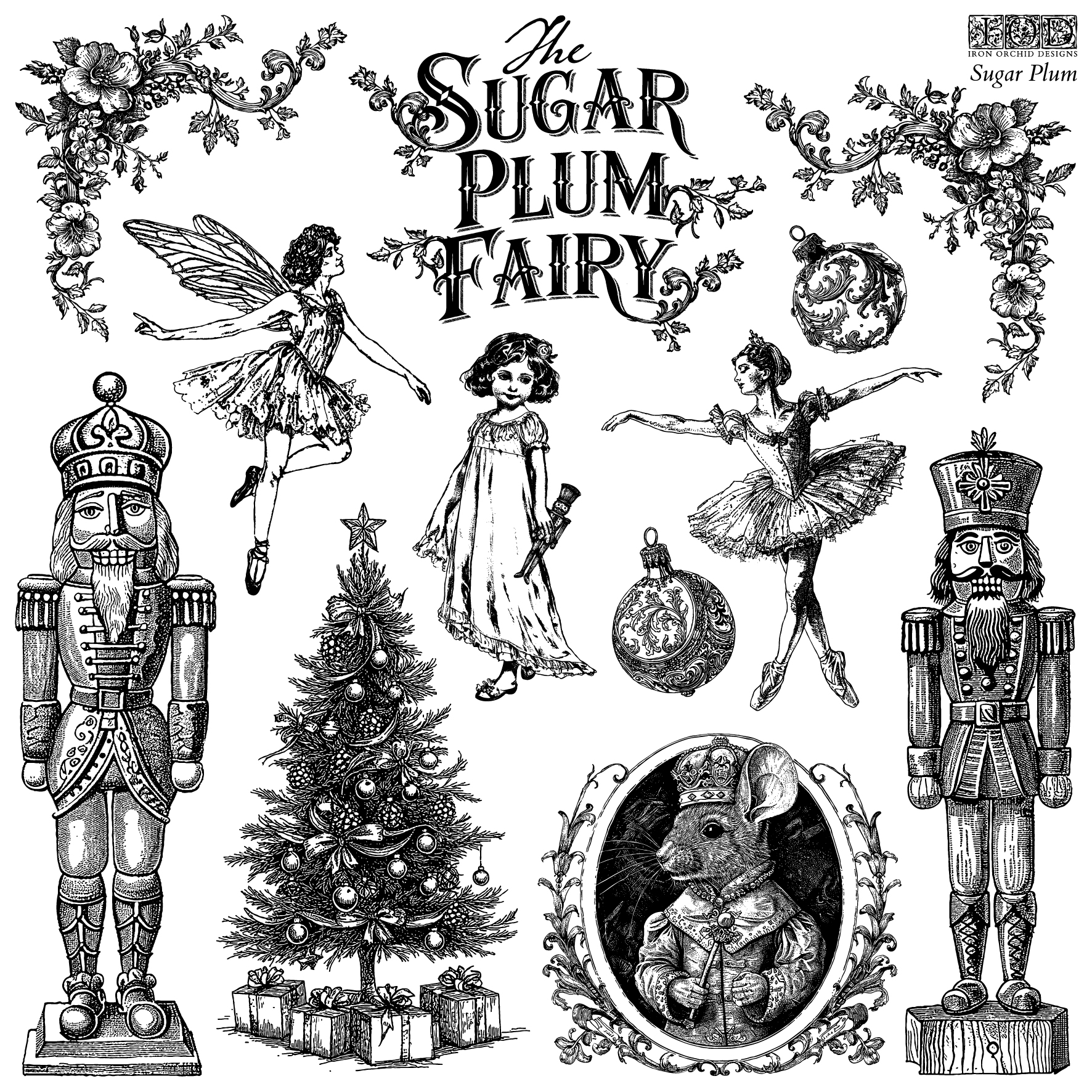 IOD - Stempel - Sugar Plum 