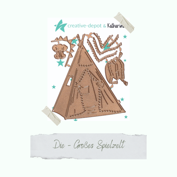 Creative Depot -   Die - Großes Spielzelt  Creative Depot -   Die - Großes Spielzelt