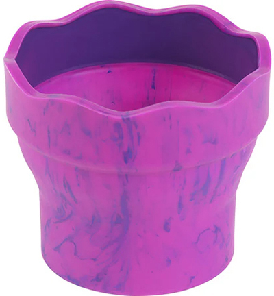 Wasserbecher Pink marble