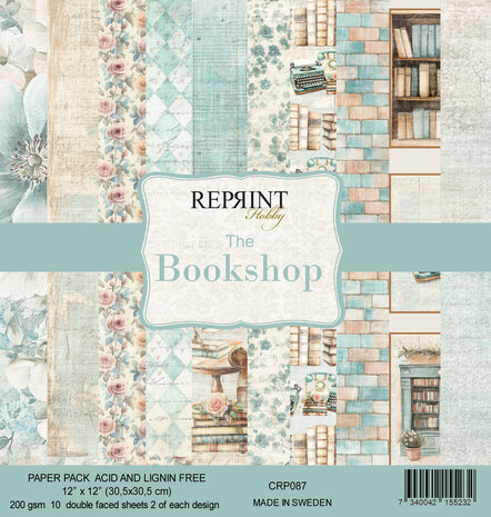 Reprint - The Bookshop 12x12 Inch Paper Pack