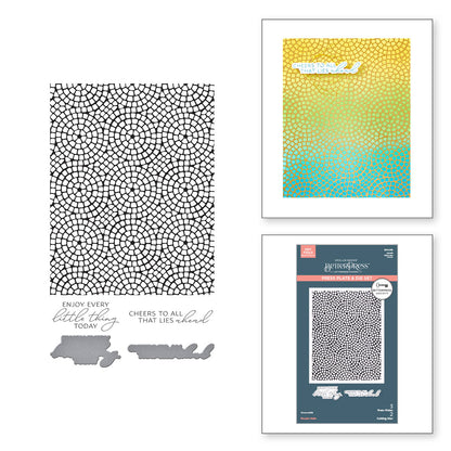 Spellbinders Mosaic Press Plates - BetterPress Society May 2025