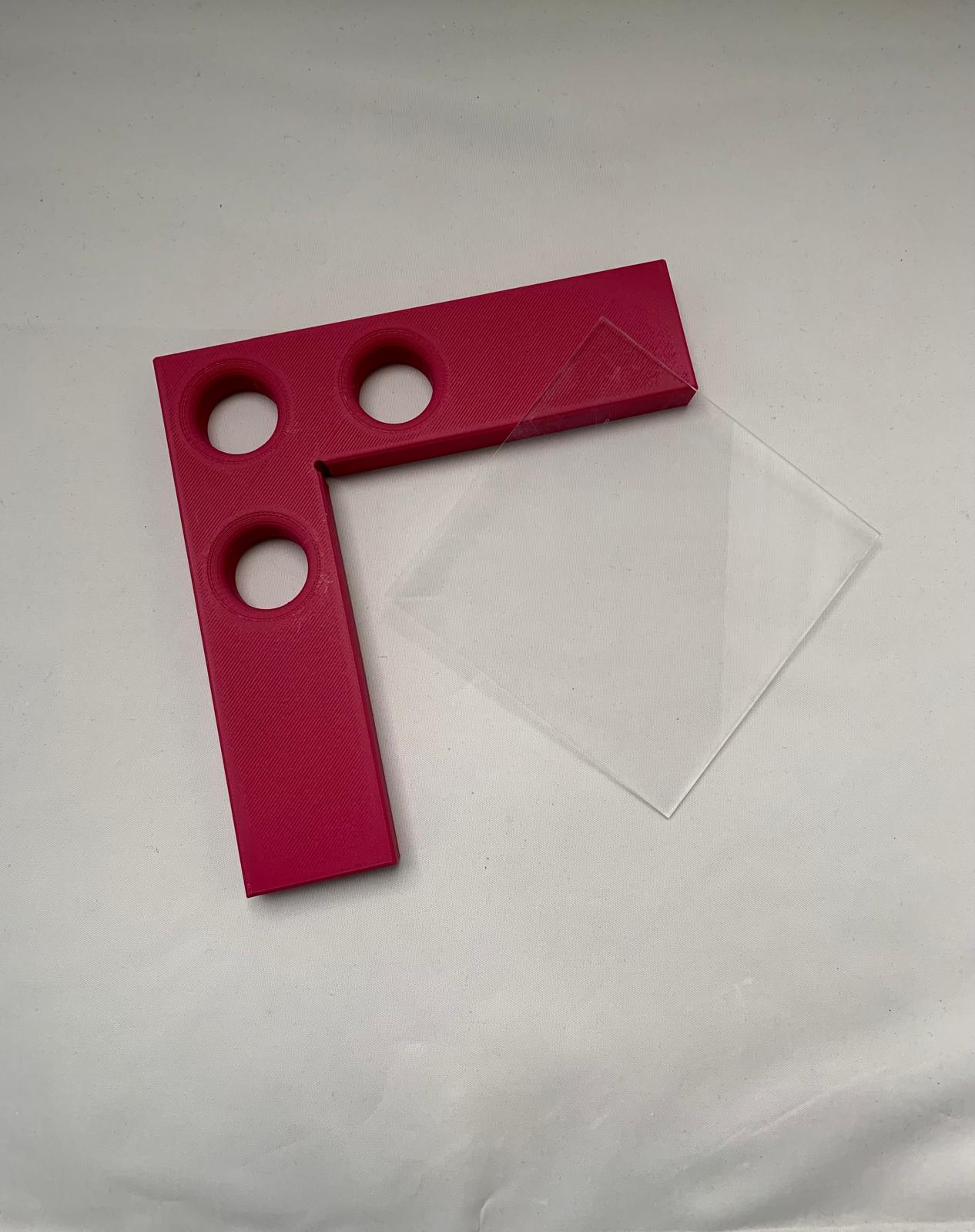 Stempelmühle - Stempelhilfe - Matte Plum Stempelmühle - Stempelhilfe - Matte Plum