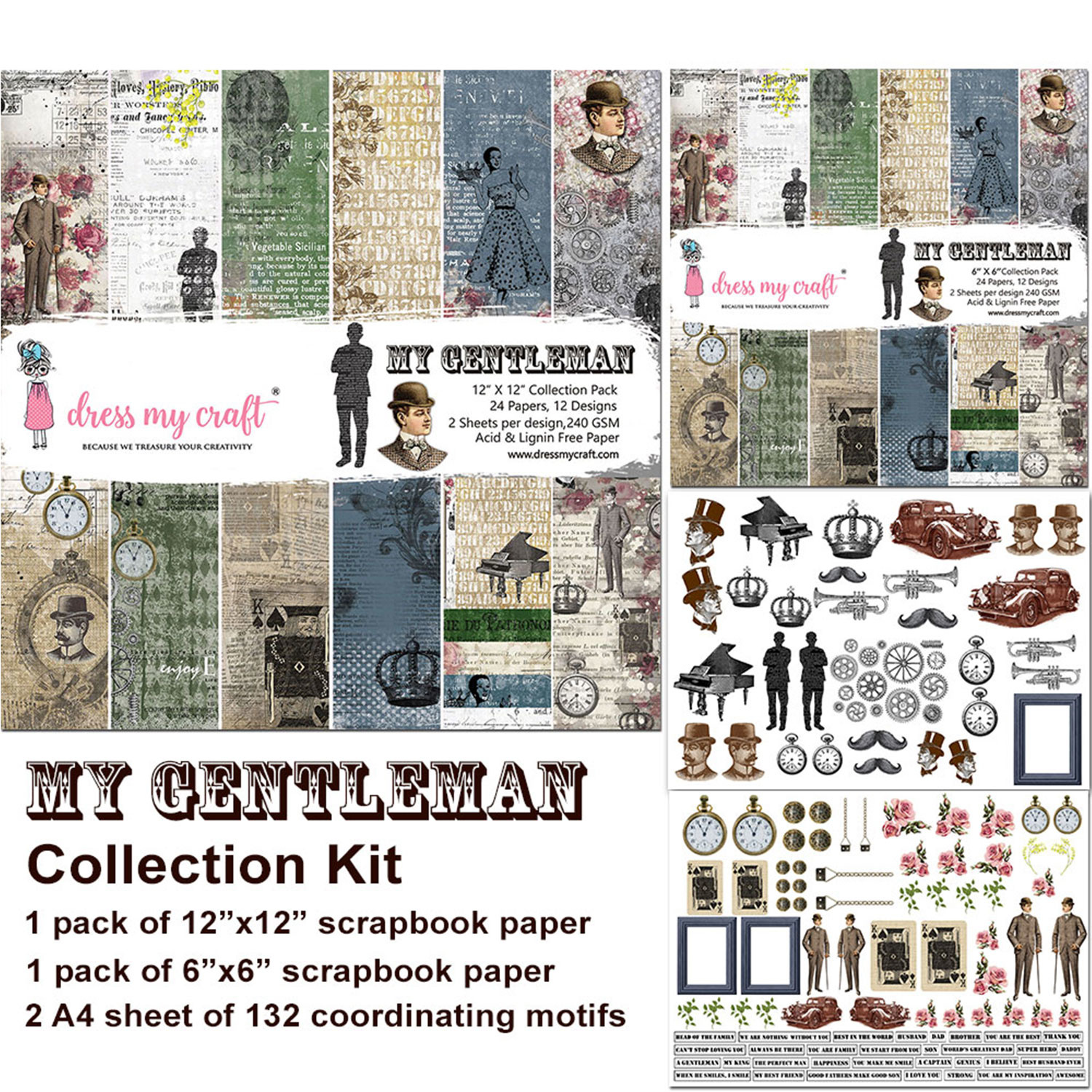 dress-my-craft-my-gentleman-collection-kit-dmcp247 dress-my-craft-my-gentleman-collection-kit-dmcp247