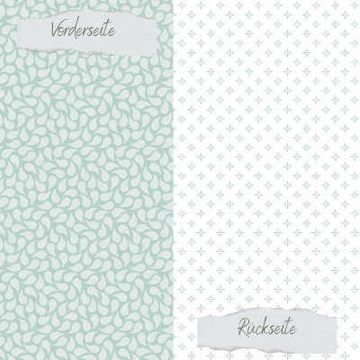 Creative Depot - Designpapier - Designline - Tropfen - Pastellgrün - Doppelseitig bedruckt  Creative Depot - Designpapier - Designline - Tropfen - Pastellgrün - Doppelseitig bedruckt