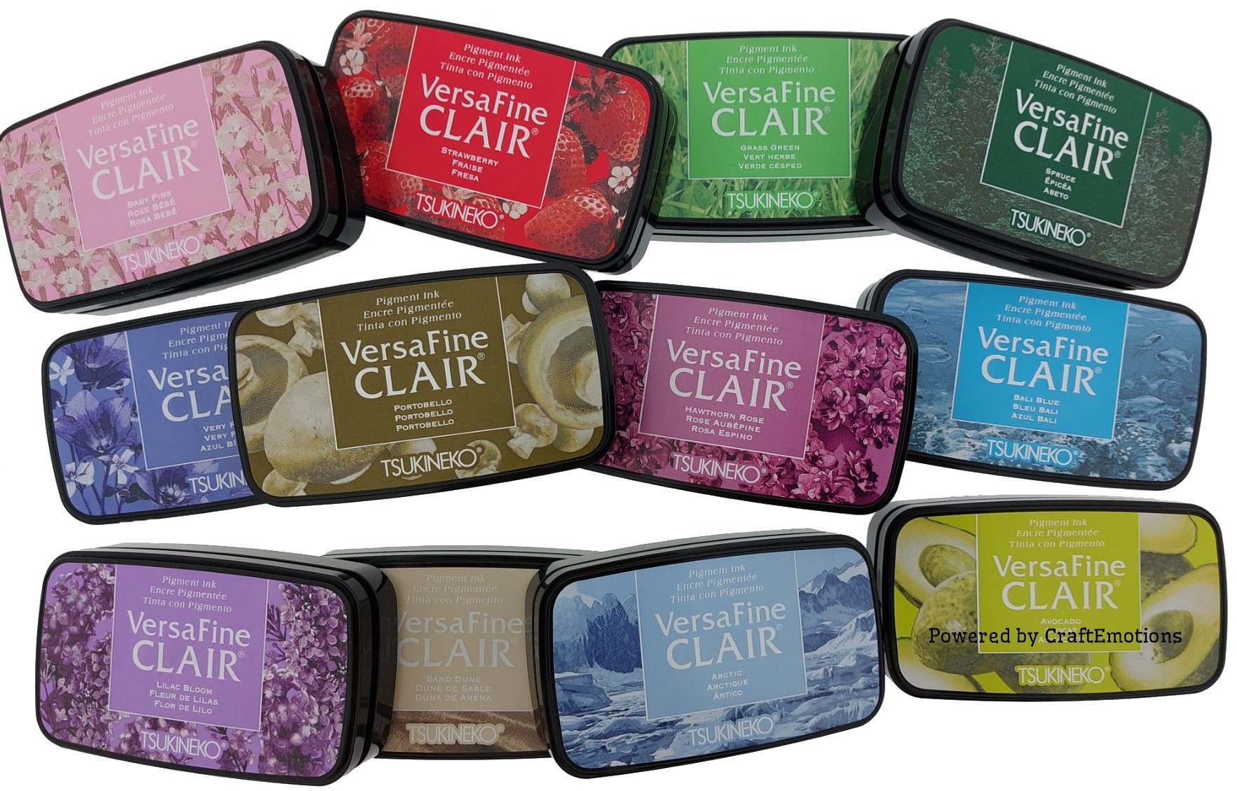 VersaFine Clair Medium - SET 2 - alle 12 neuen Farben